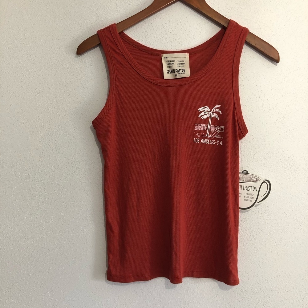 French Pastry LA tank top